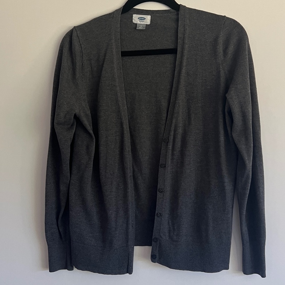 Gray Cardigan